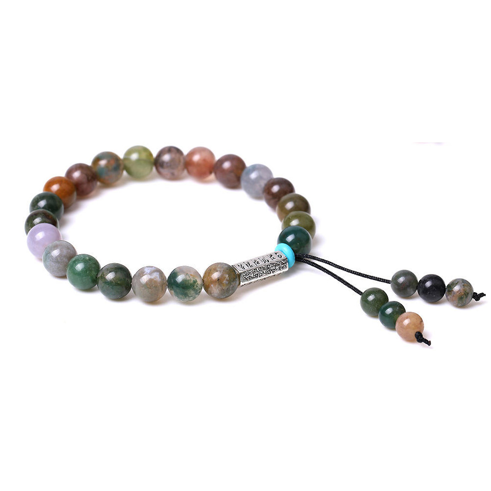 THY20-Lava Stone and Tiger Eye Braided Bracelet