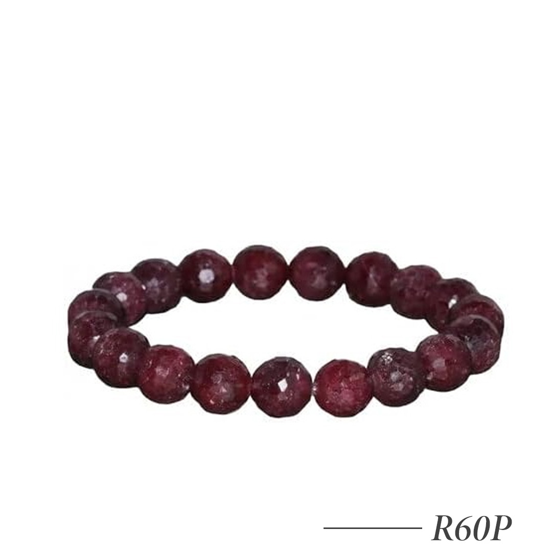 R60P-Pyrite Beaded Bracelet with 14K Gold Filled Accents