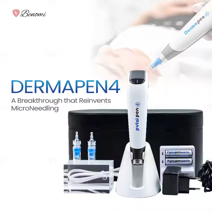 Free Shipping Hydra H5 Dr-Pen LED Handheld Facial Pen Microneedling Pen with Light Therapy for Body Skin Rejuvenation