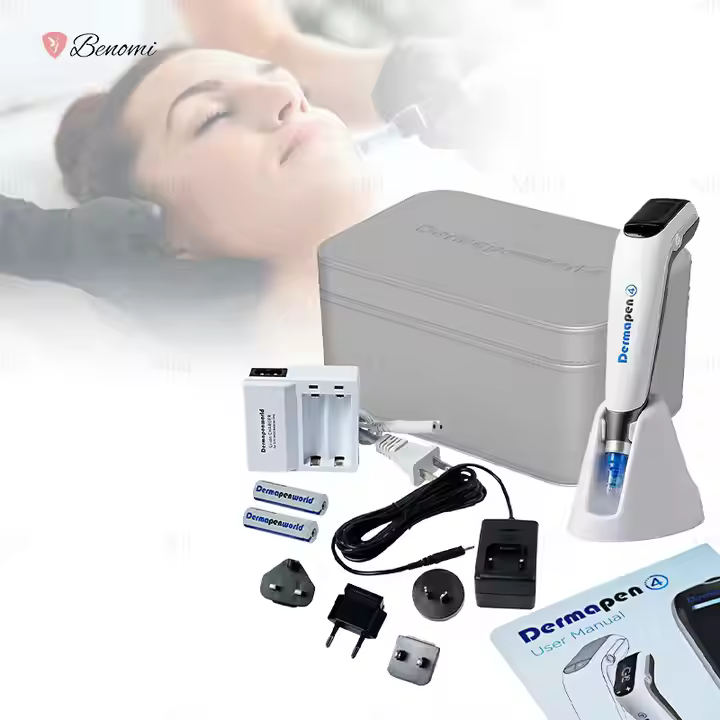 Free Shipping Hydra H5 Dr-Pen LED Handheld Facial Pen Microneedling Pen with Light Therapy for Body Skin Rejuvenation