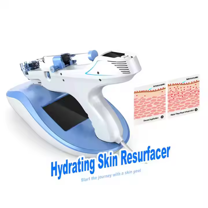 High Pressure PRP Mesoderm Syringe Skin Therapy Gun Nano U225 Mesoderm Gun