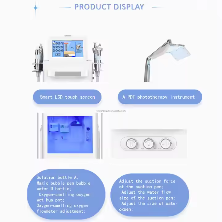 Beauty Salon Professional Hydro Diamond Peeling Water Multifunctional Micro Dermabrasion Hydra Oxygen Facial Machine