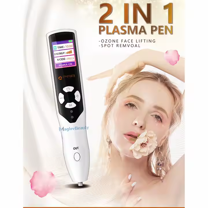Home Use Plasma Pen Jet Plasma Pen Fibroblast Ozone Plasma Pen for Mole Removal Skin Tightening Eyelid Lifting