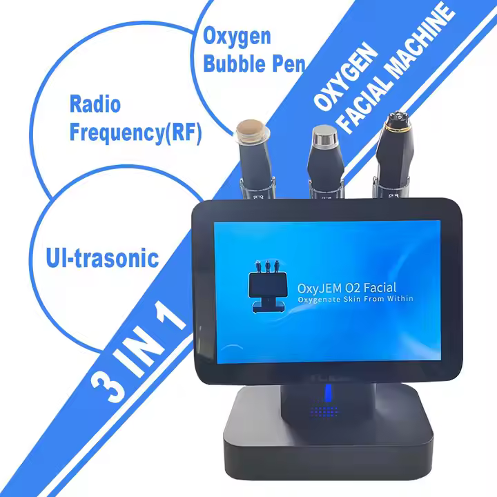 Capsules Pods Oxygen Jet Microdermabrasion Beauty Salon Bubble Pen Skin Rejuvenation Desktop Hydra Oxygenation Facial Machine