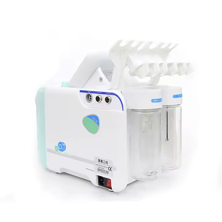 H2o2 Facial Hydra Machine 7 in1 Hyperbaric Oxygen Jet Small Bubbles Peel Cleaning Facial Skin Care Device Blackhead Remover
